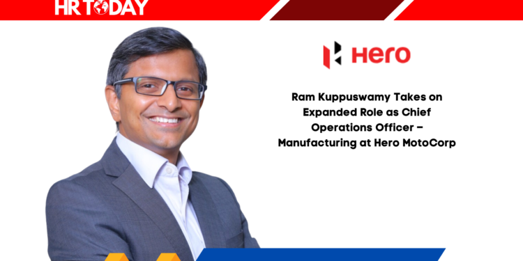 Ram Kuppuswamy Takes on Expanded Role as Chief Operations Officer – Manufacturing at Hero MotoCorp