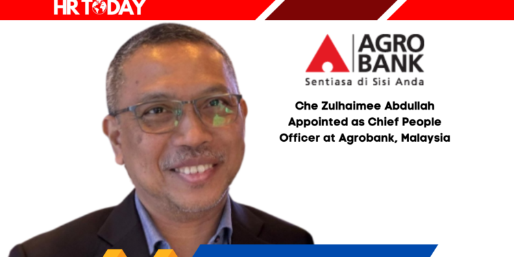 Che Zulhaimee Abdullah Appointed as Chief People Officer at Agrobank, Malaysia