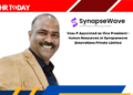 Vasu P Appointed as Vice President - Human Resources at Synapsewave Innovations Private Limited