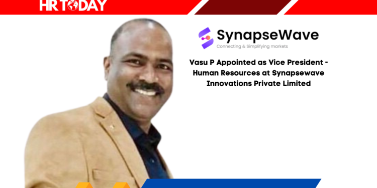 Vasu P Appointed as Vice President - Human Resources at Synapsewave Innovations Private Limited