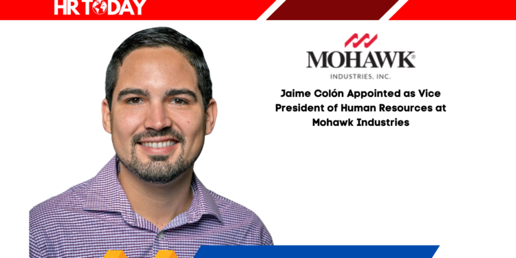 Jaime Colón Appointed as Vice President of Human Resources at Mohawk Industries