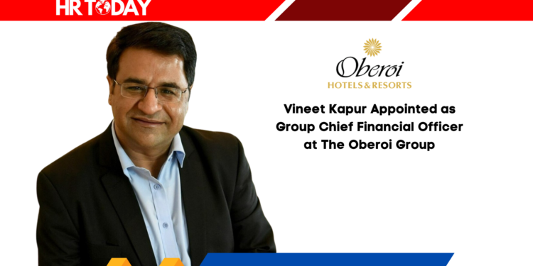 Vineet Kapur Appointed as Group Chief Financial Officer at The Oberoi Group