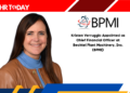 Kristen Verruggio Appointed as Chief Financial Officer at Bechtel Plant Machinery, Inc. (BPMI)