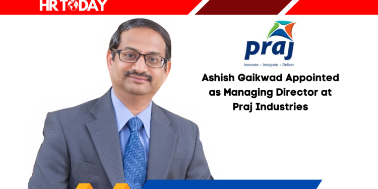 Ashish Gaikwad Appointed as Managing Director at Praj Industries