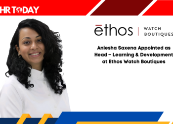 Aniesha Saxena Appointed as Head – Learning & Development at Ethos Watch Boutiques