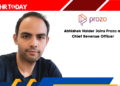 Abhishek Halder Joins Prozo as Chief Revenue Officer