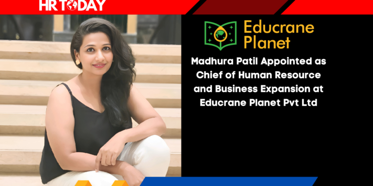 Madhura Patil Appointed as Chief of Human Resource and Business Expansion at Educrane Planet Pvt Ltd
