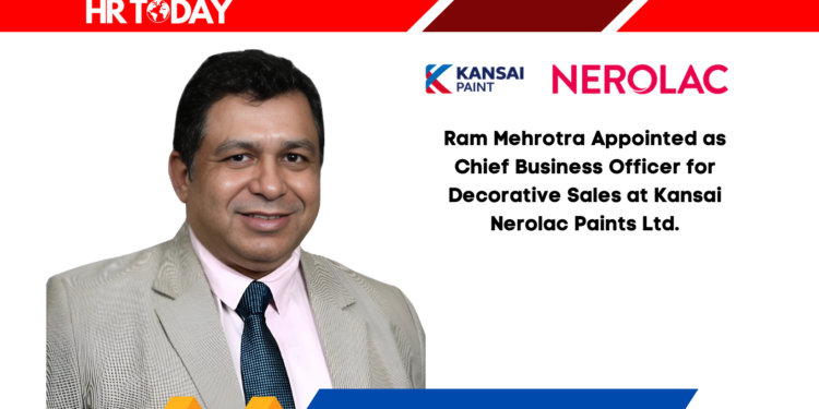 Ram Mehrotra Appointed as Chief Business Officer for Decorative Sales at Kansai Nerolac Paints Ltd.