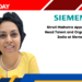 Shruti Malhotra Appointed as Head Talent and Organisation - India at Siemens