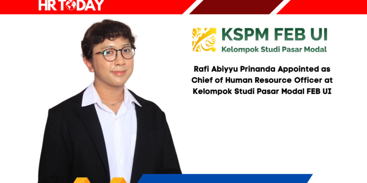 Rafi Abiyyu Prinanda Appointed as Chief of Human Resource Officer at Kelompok Studi Pasar Modal FEB UI