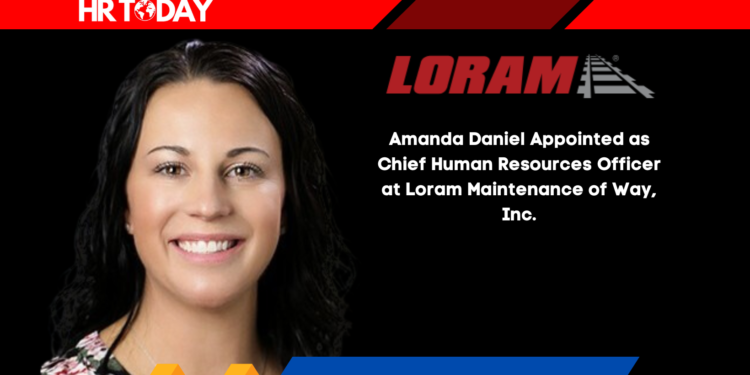 Amanda Daniel Appointed as Chief Human Resources Officer at Loram Maintenance of Way, Inc.