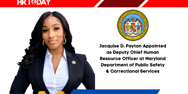 Jacquise D. Payton Appointed as Deputy Chief Human Resource Officer at Maryland Department of Public Safety & Correctional Services