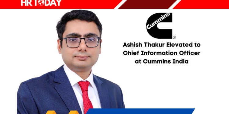 Ashish Thakur Elevated to Chief Information Officer at Cummins India