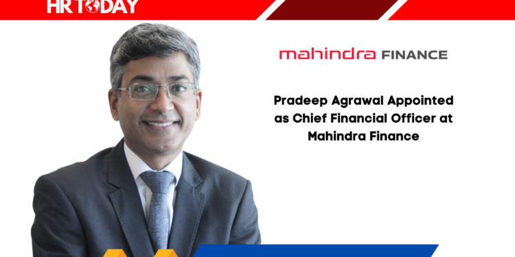Pradeep Agrawal Appointed as Chief Financial Officer at Mahindra Finance