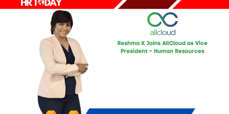 Reshma K Joins AllCloud as Vice President – Human Resources