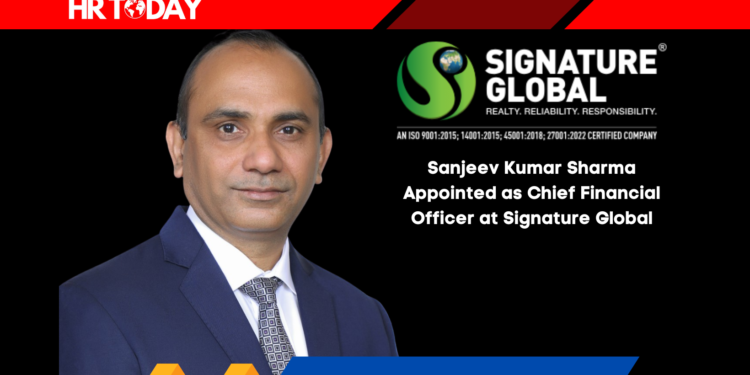 Sanjeev Kumar Sharma Appointed as Chief Financial Officer at Signature Global