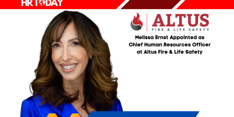 Melissa Ernst Appointed as Chief Human Resources Officer at Altus Fire & Life Safety