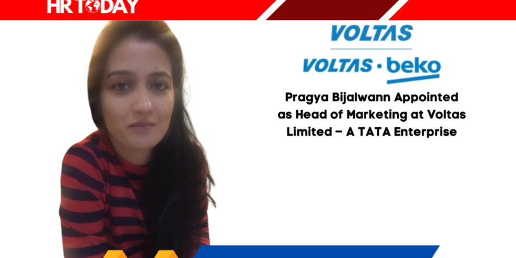 Pragya Bijalwann Appointed as Head of Marketing at Voltas Limited – A TATA Enterprise