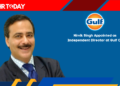 Nirvik Singh Appointed as Independent Director at Gulf Oil