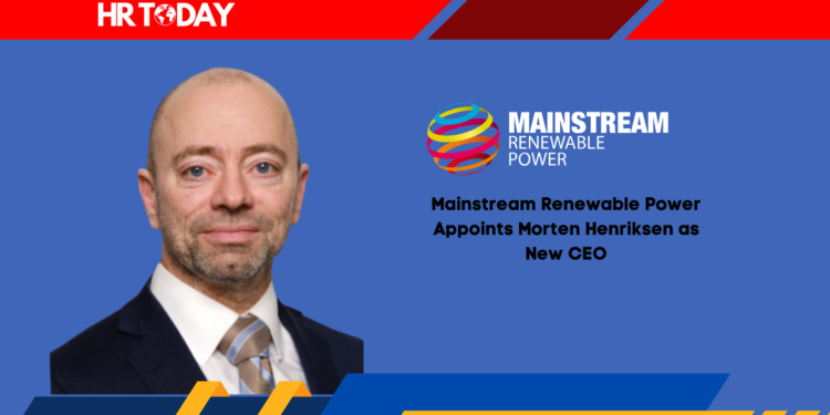 Mainstream Renewable Power Appoints Morten Henriksen as New CEO