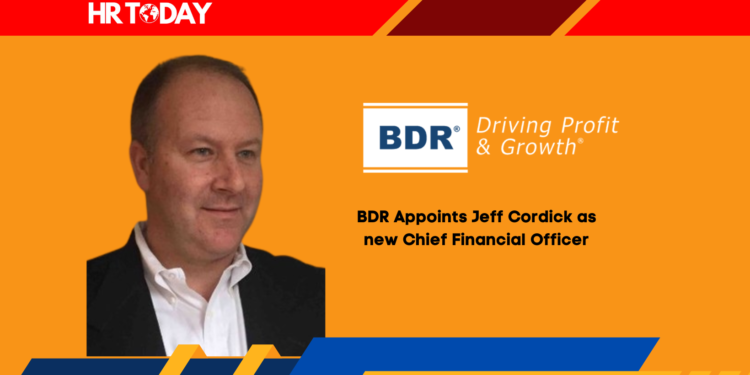 BDR Appoints Jeff Cordick as new Chief Financial Officer