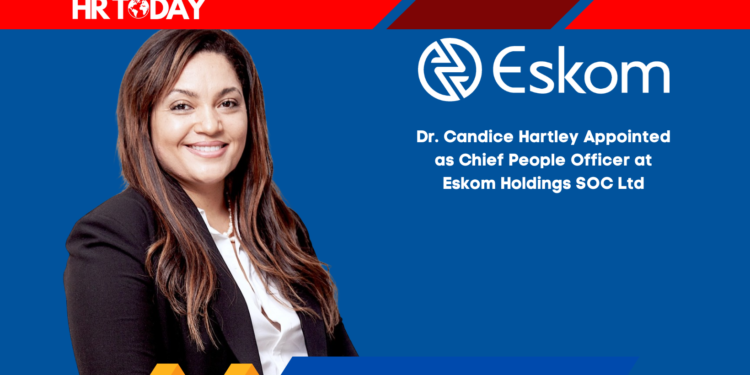 Dr. Candice Hartley Appointed as Chief People Officer at Eskom Holdings SOC Ltd