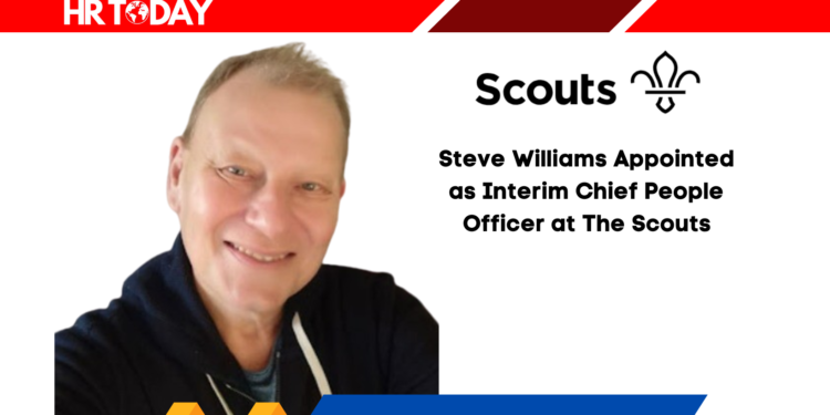 Steve Williams Appointed as Interim Chief People Officer at The Scouts