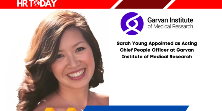Sarah Young Appointed as Acting Chief People Officer at Garvan Institute of Medical Research