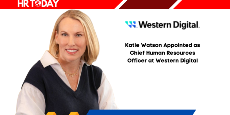 Katie Watson Appointed as Chief Human Resources Officer at Western Digital