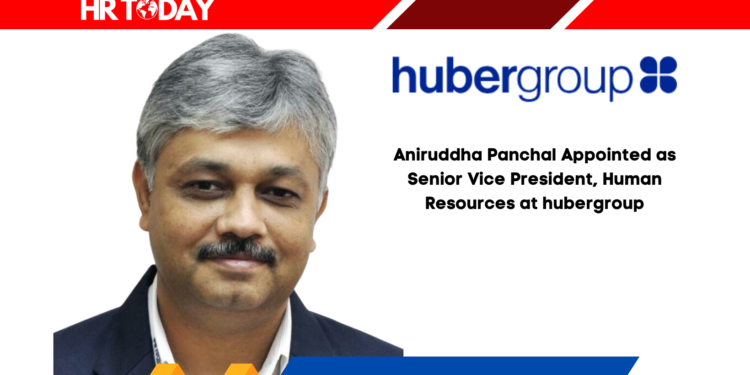 Aniruddha Panchal Appointed as Senior Vice President, Human Resources at hubergroup