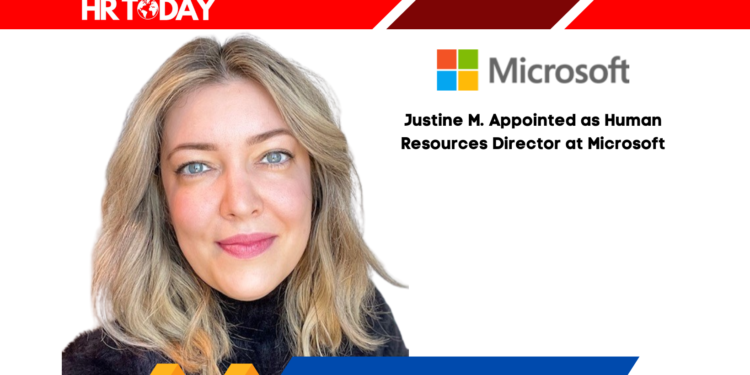 Justine M. Appointed as Human Resources Director at Microsoft