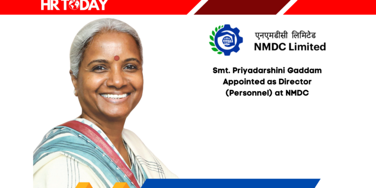 Smt. Priyadarshini Gaddam Appointed as Director (Personnel) at NMDC