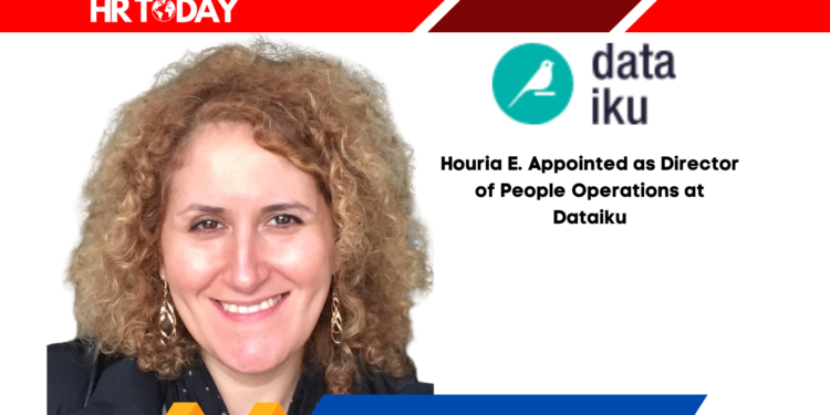 Houria E. Appointed as Director of People Operations at Dataiku