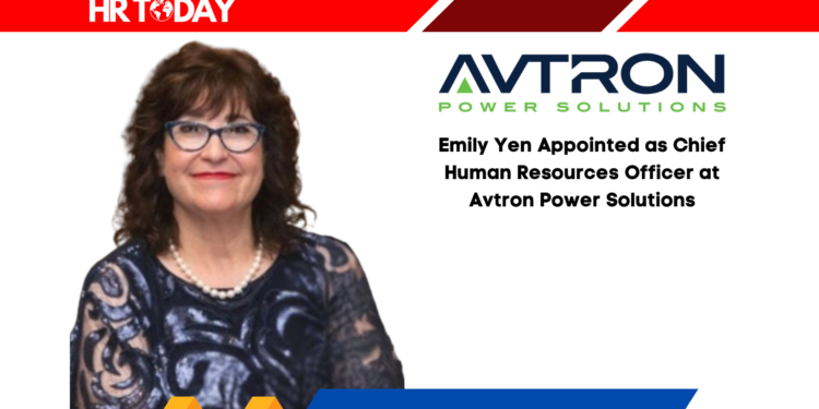 Emily Yen Appointed as Chief Human Resources Officer at Avtron Power Solutions