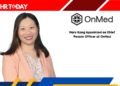 Mary Kang Appointed as Chief People Officer at OnMed