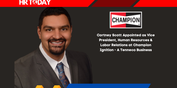 Cortney Scott Appointed as Vice President, Human Resources & Labor Relations at Champion Ignition - A Tenneco Business