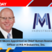 Scott Sikora Appointed as Chief Human Resources Officer at M & M Industries, Inc.