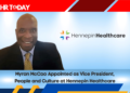 Myron McCoo Appointed as Vice President, People and Culture at Hennepin Healthcare