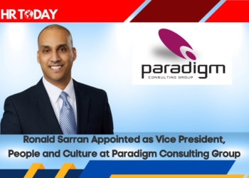 Ronald Sarran Appointed as Vice President, People and Culture at Paradigm Consulting Group