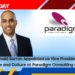 Ronald Sarran Appointed as Vice President, People and Culture at Paradigm Consulting Group
