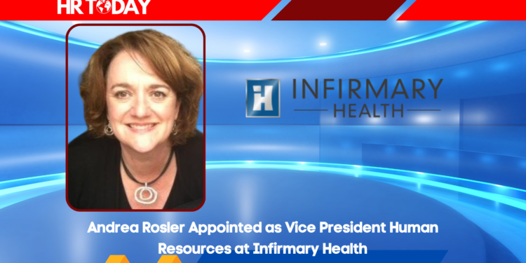 Andrea Rosler Appointed as Vice President Human Resources at Infirmary Health