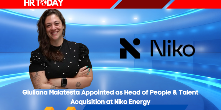 Giuliana Malatesta Appointed as Head of People & Talent Acquisition at Niko Energy