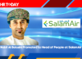 Nabil Al Balushi Promoted to Head of People at SalamAir