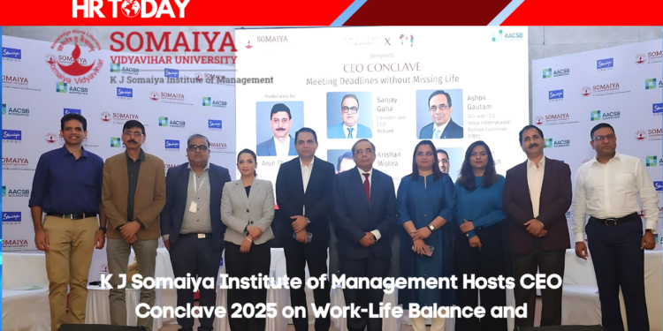 K J Somaiya Institute of Management Hosts CEO Conclave 2025 on Work-Life Balance and Leadership Excellence