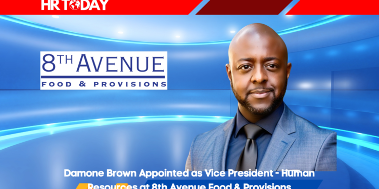 Damone Brown Appointed as Vice President - Human Resources at 8th Avenue Food & Provisions