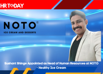 Sushant Shinge Appointed as Head of Human Resources at NOTO - Healthy Ice Cream
