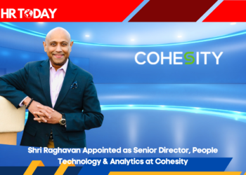 Shri Raghavan Appointed as Senior Director, People Technology & Analytics at Cohesity