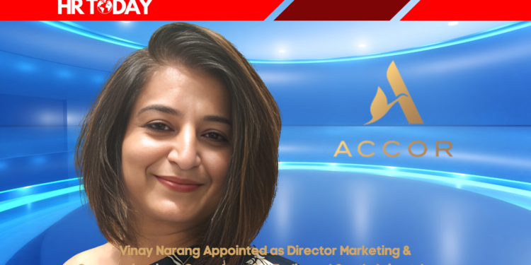 Vinay Narang Appointed as Director Marketing & Communications Consultant for India and South Asia at Accor