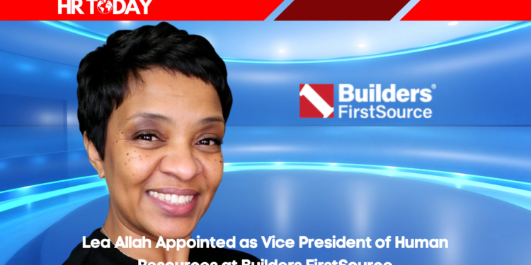 Lea Allah Appointed as Vice President of Human Resources at Builders FirstSource