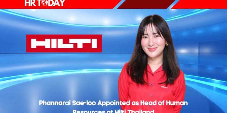 Phannarai Sae-loo Appointed as Head of Human Resources at Hilti Thailand